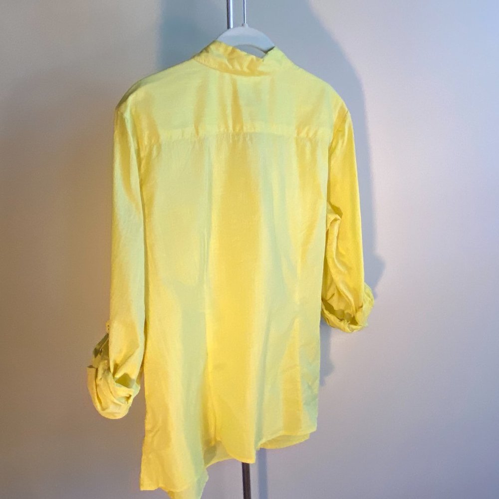 Chartreuse Button Down, Perfect Condition - image 6
